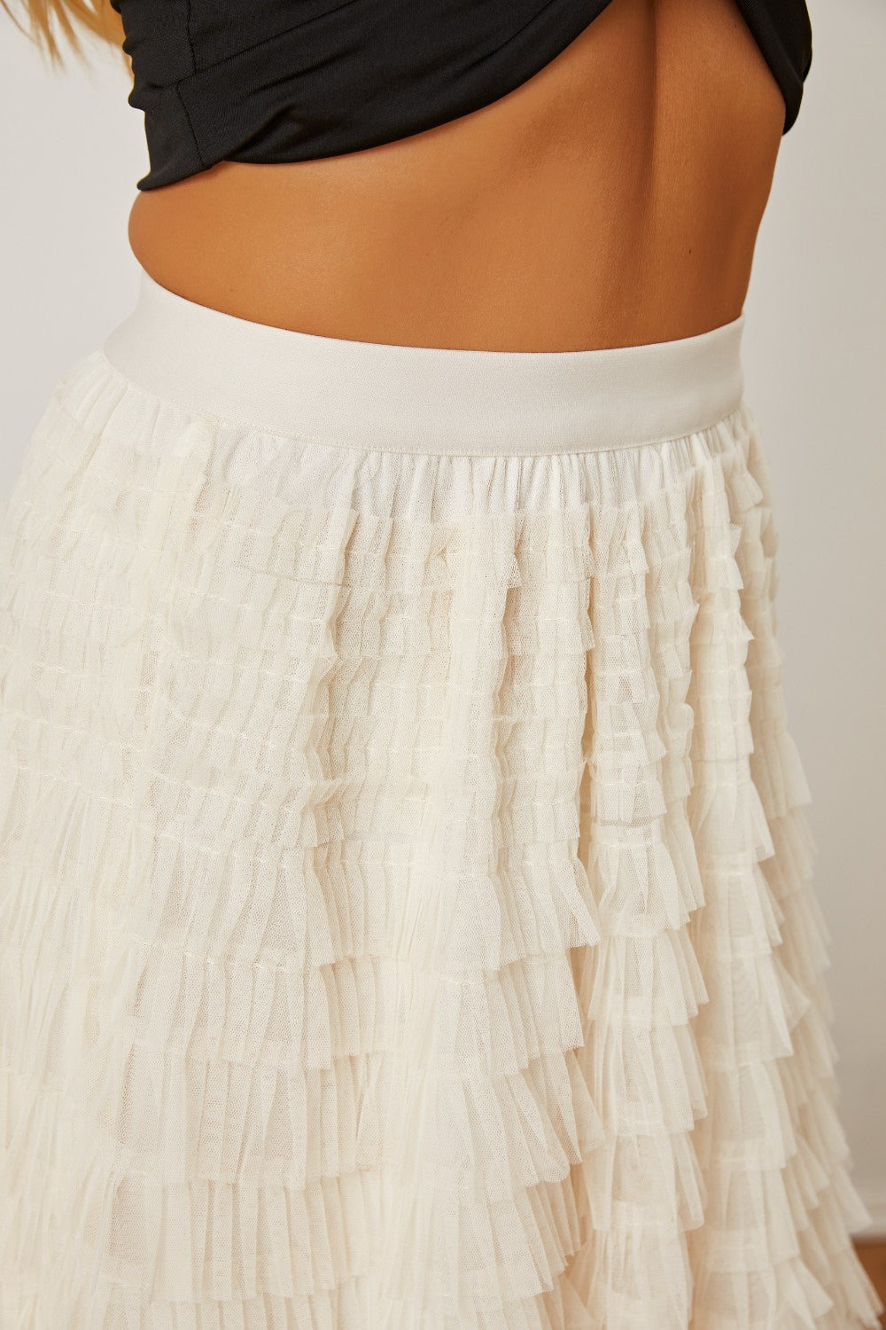 TIERED SKIRT