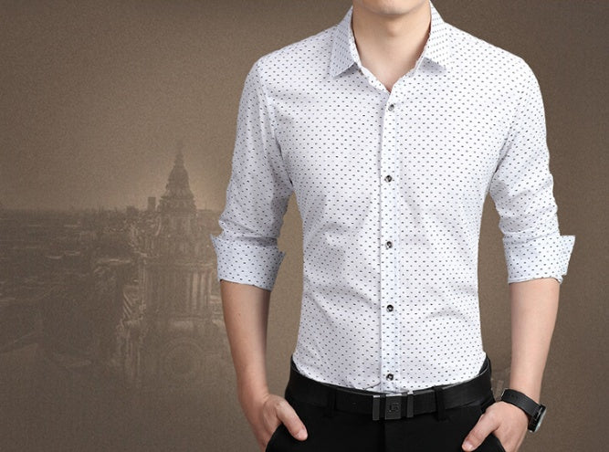 DOT PRINTED SHIRT