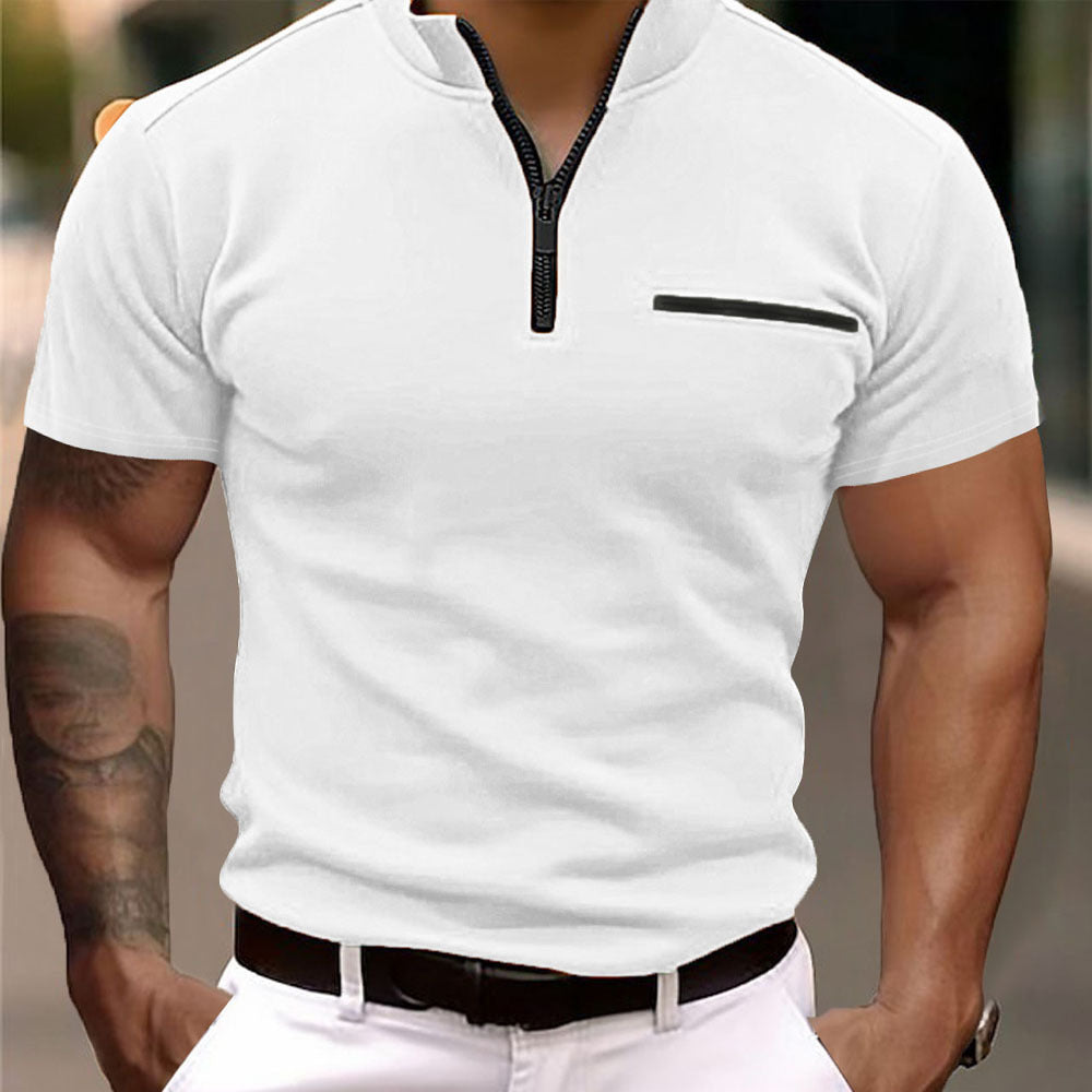 ZIPPER POCKET POLO