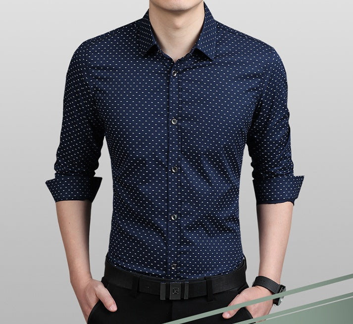 DOT PRINTED SHIRT