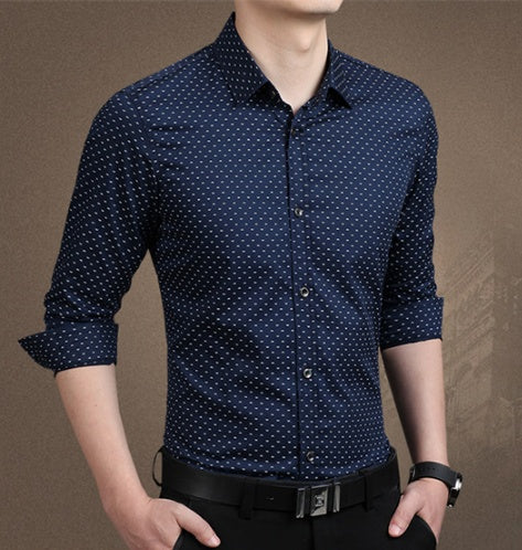 DOT PRINTED SHIRT