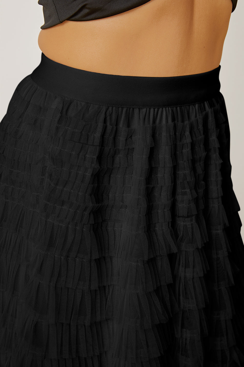 TIERED SKIRT