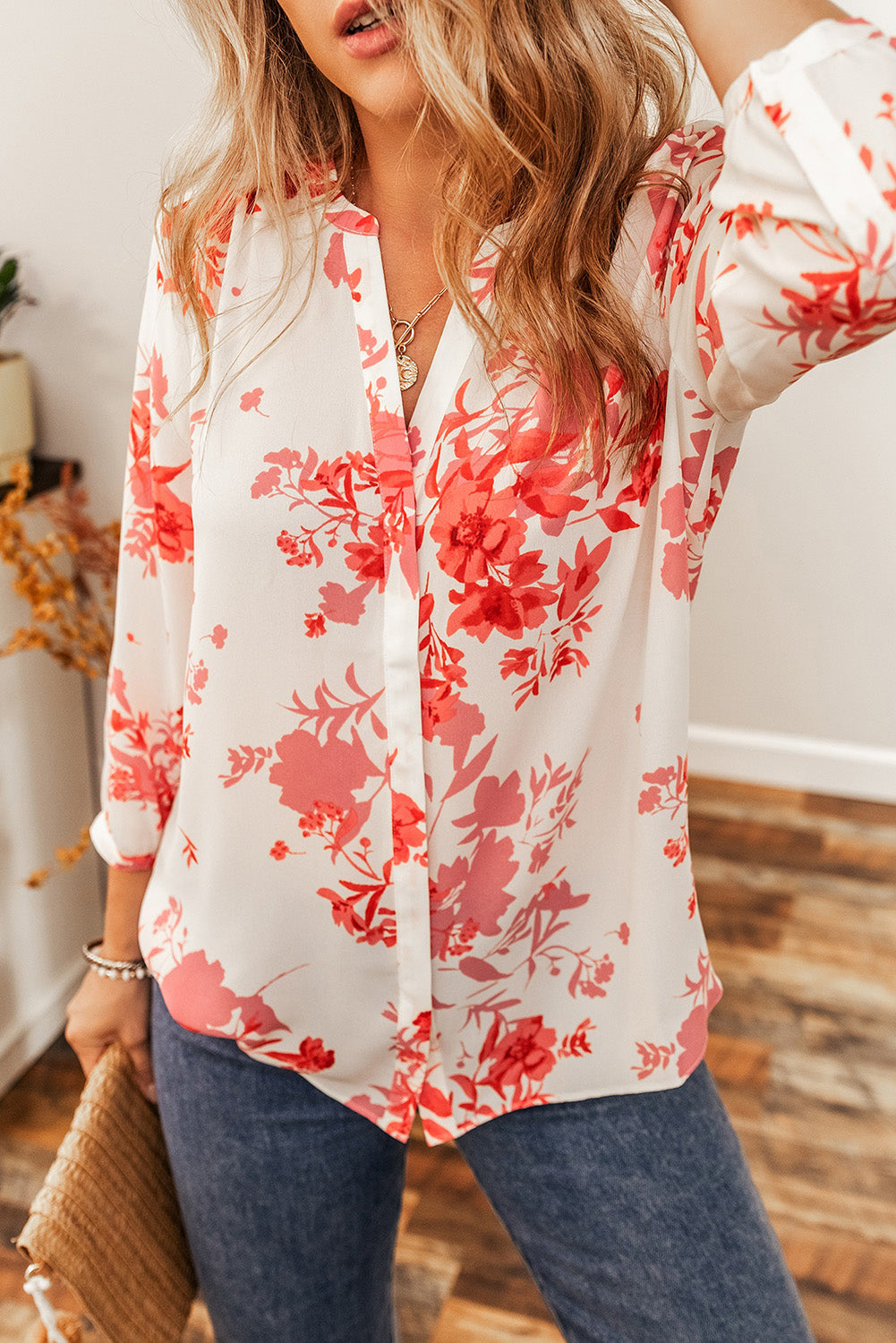 FLORAL BLOUSE