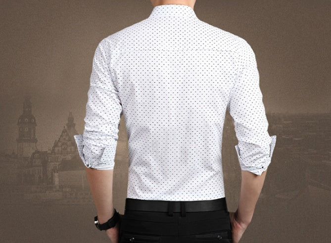 DOT PRINTED SHIRT