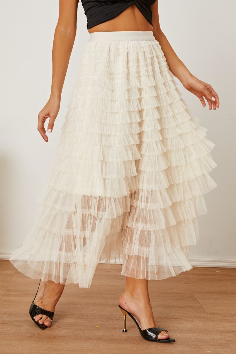 TIERED SKIRT