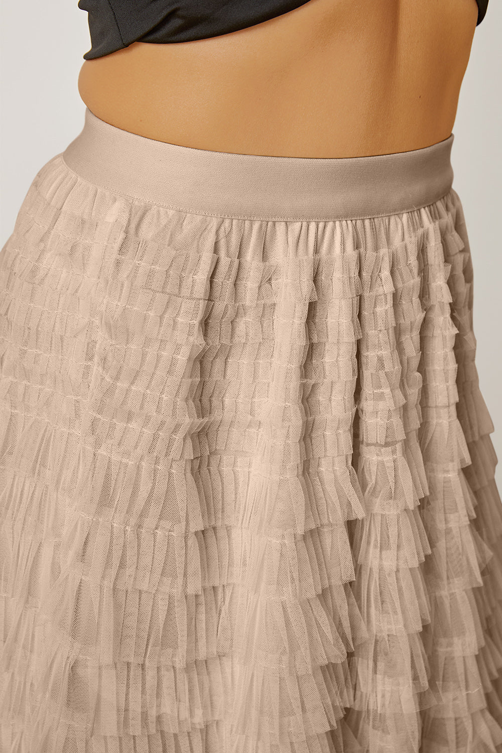 TIERED SKIRT