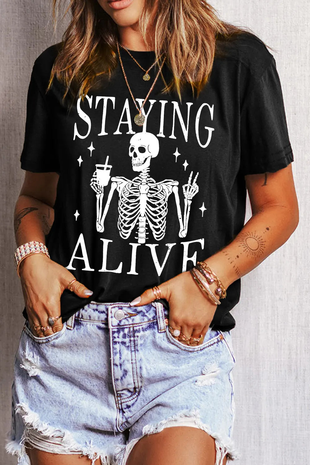 STAYING ALIVE T-SHIRT