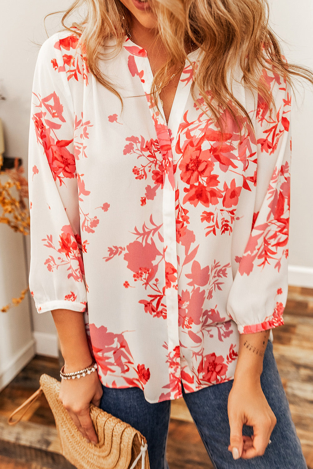 FLORAL BLOUSE