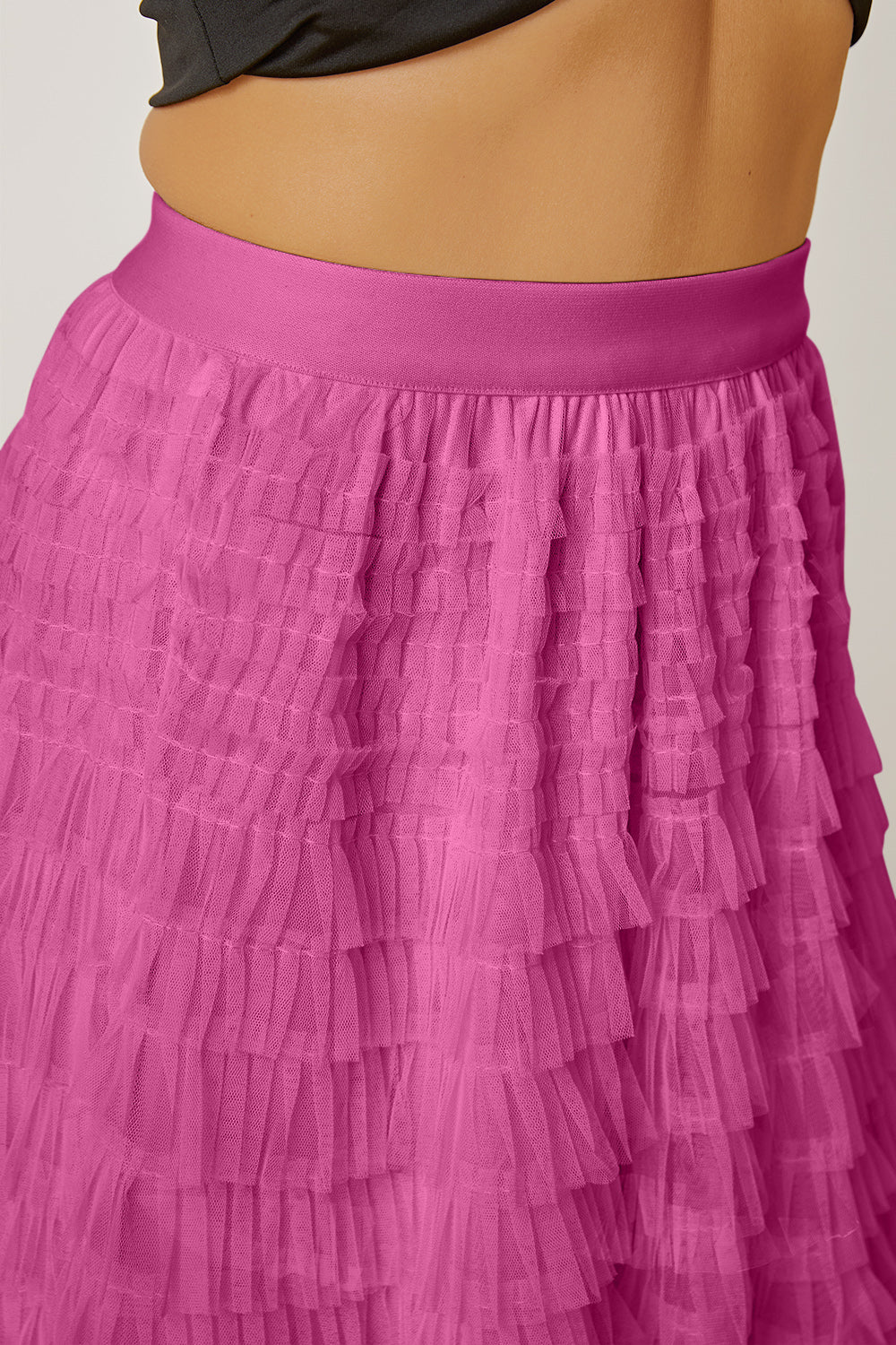 TIERED SKIRT